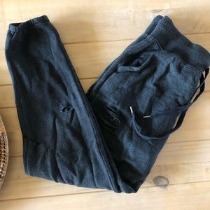 Aerie distressed sweats